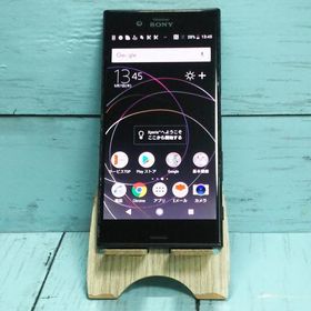 SONY Xperia XZs SOV35 au ブラック 本体 白ロム SIMロック解除済み SIMフリー 404213