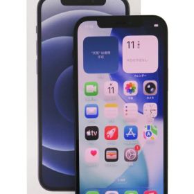 【Apple】アップル『iPhone 12 / 6.1inch / A14 Bionic / 64GB / SIMロック解除済 ドコモ / ブラック』MGHN3J/A スマートフォン 1週間保証【中古】