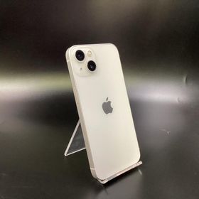 アップル(Apple)の【全額返金保証】【最速発送】Apple iPhone iPhone 13 128GB スターライト au 動作確認済(スマートフォン本体)