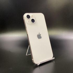 アップル(Apple)の【全額返金保証】【最速発送】Apple iPhone iPhone 13 128GB スターライト Softbank 美品 動作確認済(スマートフォン本体)