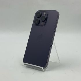 アップル(Apple)の【全額返金保証】【最速発送】Apple iPhone iPhone 14 Pro 256GB ディープパープル docomo 動作確認済(スマートフォン本体)