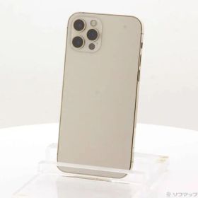 〔中古品〕 iPhone12 Pro 256GB ゴールド MGMC3J／A SIMフリー【344】