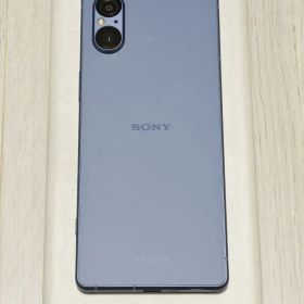Sony Xperia 5 V 本体 ブルー SIMフリー