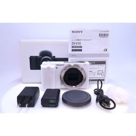 ソニー(SONY)の【2,295回 極美品】SONY ZV-E10 ミラーレス一眼カメラ (ミラーレス一眼)