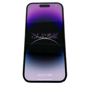 iPhone 14 Pro 128GB MQ0F3J/A スマートフォン 128GB 6.1型 ディープパープル SIMロックなし バッテリー82% 利用制限- 中古 Y10756692