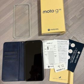 moto g05 ミスティブルー 液晶ガラスとケースもそのままお付けします