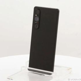 〔中古品〕 Xperia 1 V 256GB ブラック SOG10 au SIMフリー【269】