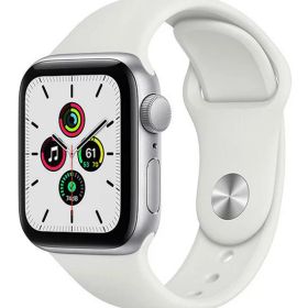 【中古】【安心保証】 SE 第1世代[40mm/GPS]アルミ シルバー Apple Watch