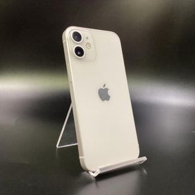iPhone 12 mini 128GB ホワイト au SIMフリー 白ロム 動作確認済 87%【全額返金保証】【最速発送】
