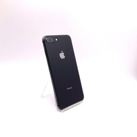 アップル(Apple)の【全額返金保証】【最速発送】Apple iPhone iPhone 8 Plus 64GB スペースグレイ au SIMフリー 動作確認済(スマートフォン本体)