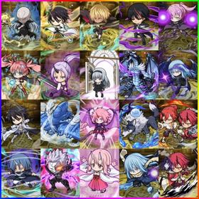 初期垢 虹結晶5013‼️【転スラ ガチャ＋イベント限定キャラ‼️】 | ポコダン(ポコロンダンジョンズ)のアカウントデータ、RMTの販売・買取一覧