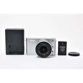 Nikon ニコン 1 J1 シルバー レンズキット ミラーレス一眼カメラ(ミラーレス一眼)