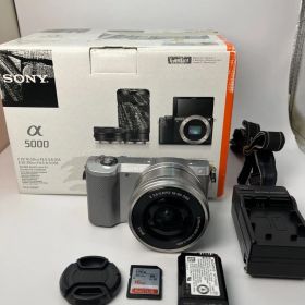 【返品保証・動作確認済】SONY α5000 + E PZ 16-50mm F3.5-5.6 OSS