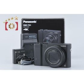 【中古】Panasonic パナソニック LUMIX DMC-TX1 ブラック コンパクトデジタルカメラ 元箱付き