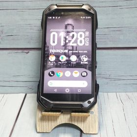 au 京セラ TORQUE G04 ブラック KYV46 本体 白ロム SIMロック解除済み SIMフリー 545166