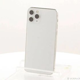 〔中古品〕 iPhone11 Pro 64GB シルバー MWC32J／A SIMフリー【344】
