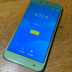 AQUOS SH-04H docomo グリーン 中古スマートフォン