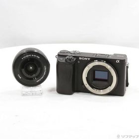〔中古〕SONY(ソニー) α6400 ILCE-6400L パワーズームレンズキット ブラック〔295-ud〕