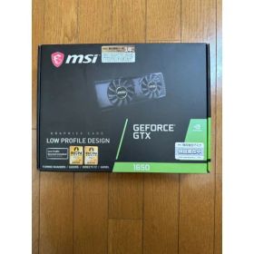 【未開封新品】MSI GeForce GTX 1650 4GT LP