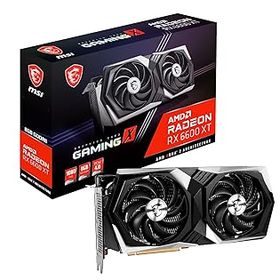 【中古】(非常に良い)MSI Radeon RX 6600 XT GAMING X 8G グラフィックスボード VD7840