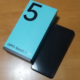 オッポ(OPPO)のOPPO Reno5 A SIM フリー版 アイスブルー(スマートフォン本体)