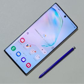 サムスン(SAMSUNG)の【概ね美品】Galaxy Note10+ オーラグロー SM-N975C(スマートフォン本体)
