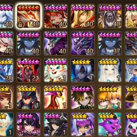 光闇純5×2 ゼラトゥー+グローゲン+光鬼 | サマナーズウォーのアカウントデータ、RMTの販売・買取一覧