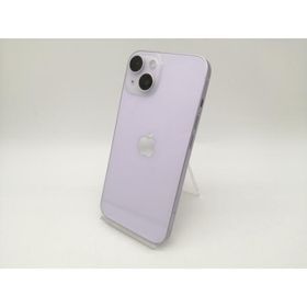 【中古】Apple au 【SIMフリー】 iPhone 14 512GB パープル MPX83J/A【鹿児島中町】保証期間１ヶ月【ランクB】