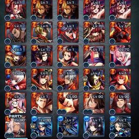 アンリエッタなど | グラサマ(グランドサマナーズ)のアカウントデータ、RMTの販売・買取一覧