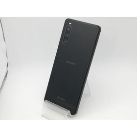 【中古】SONY docomo 【SIMフリー】 Xperia 10 IV ブラック 6GB 128GB SO-52C【新橋烏森通り】保証期間１ヶ月【ランクC】