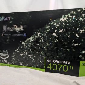 動作確認済み Palit RTX4070Ti GameRock Premium