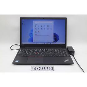ノートパソコン Lenovo ThinkPad E580 Core i5 8250U 1.6GHz/8GB/256GB(SSD)/15.6W/FWXGA(1366x768)/Win11