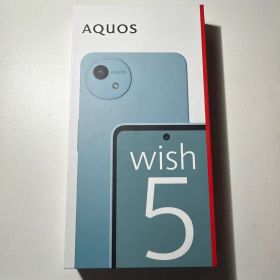 AQUOS wish 5 本体 青 緑