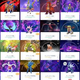 🔰色違い伝説62体！背景ディアルガ／ルギア所持の希少アカウント | ポケモンGOのアカウントデータ、RMTの販売・買取一覧
