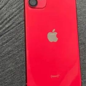 Apple iPhone 11 赤色 本体 ケース4個付き