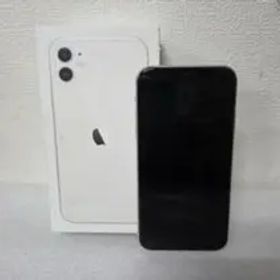 【初期化済】Apple iPhone 11 ホワイト 64GB 1225-017