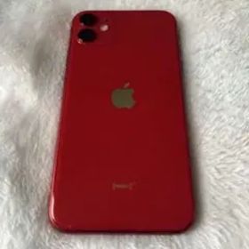Apple iPhone 11 赤 レッド 本体 128GB