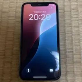 Apple iPhone 11 256GBミントグリーン 本体 背面割れ、傷あり