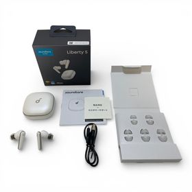 ● Anker ワイヤレスイヤホン Soundcore Liberty 5 ホワイト ウルトラノイズキャンセリング 720-3181(ヘッドフォン/イヤフォン)