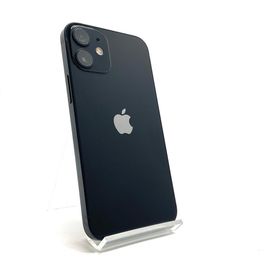 アップル(Apple)の【全額返金保証】【最速発送】Apple iPhone iPhone 12 mini 64GB ブラック au SIMフリー 動作確認済(スマートフォン本体)