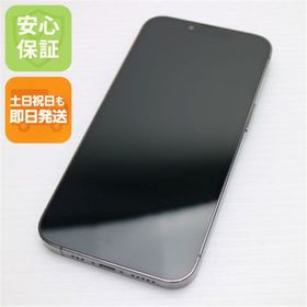 アイフォーン(iPhone)の超美品 SIMフリー iPhone13 Pro 256GB グラファイト M666(スマートフォン本体)