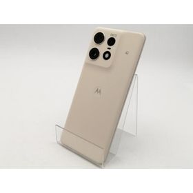 【中古】MOTOROLA SoftBank 【SIMフリー】 motorola edge 50s pro バニラクリーム 8GB 256GB A402MO【ECセンター】保証期間１ヶ月【ランクA】