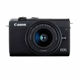 【中古】【1年保証】【美品】Canon EOS M200 EF-M 15-45mm ブラック