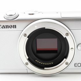 【中古】Canon キヤノン EOS M200 ボディ ホワイト