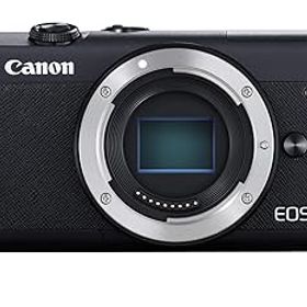 【中古】(非常に良い)Canon ミラーレス一眼カメラ EOS M200 ボディー ブラック EOSM200BK-BODY