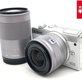 【中古】 【良品】 キヤノン EOS M200 ダブルズームキット ホワイト 【ミラーレス一眼】 【6ヶ月保証】