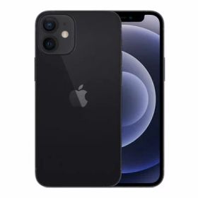 【中古】【SIMロック解除済】Softbank iPhone12 mini A2398 (MGA03J/A) 64GB ブラック Apple スマホ スマートフォン 当社3ヶ月間保証 送料無料 利用制限▲/赤ロム永久保証 イオシス