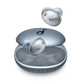 Anker Soundcore Liberty 3 Pro（完全ワイヤレスイヤホン Bluetooth 5.2）【ウルトラノイズキャンセリング 2.0 / ハイレゾ / LDAC / マルチポイント接続 / ワイヤレス充電 / 外音取り込み [アイスブルー]