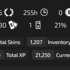 🔥 steam/xbox リンク可能 🔥 LV 235 🔥名 ランク参加可能 🔥 トータル スキン 643 🔥 ウェポン スキン 267 🔥名 名声 45,180 🔥 8倍 ブラックアイス 🔥 74人のオペレーター 🔥 メアド譲渡可能 🔥