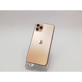 【中古】Apple au 【SIMロック解除済み】 iPhone 11 Pro 512GB ゴールド MWCF2J/A【ECセンター】保証期間1ヶ月【ランクC】